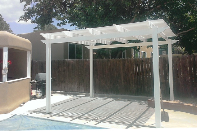 White Pergola