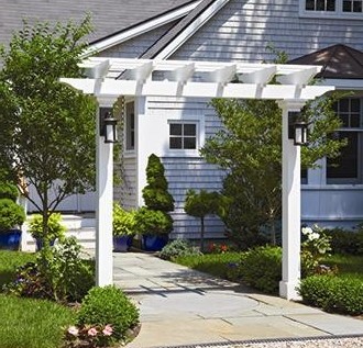 T post pergola
